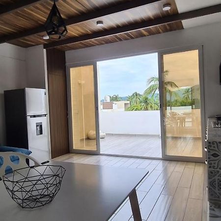 만사니요 Moderno Depa Con Terraza Y Vista Extraordinaria 아파트 외부 사진