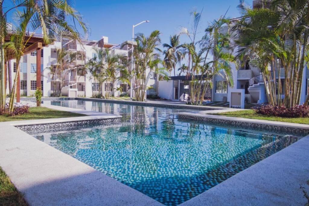 만사니요 Moderno Depa Con Terraza Y Vista Extraordinaria 아파트 외부 사진