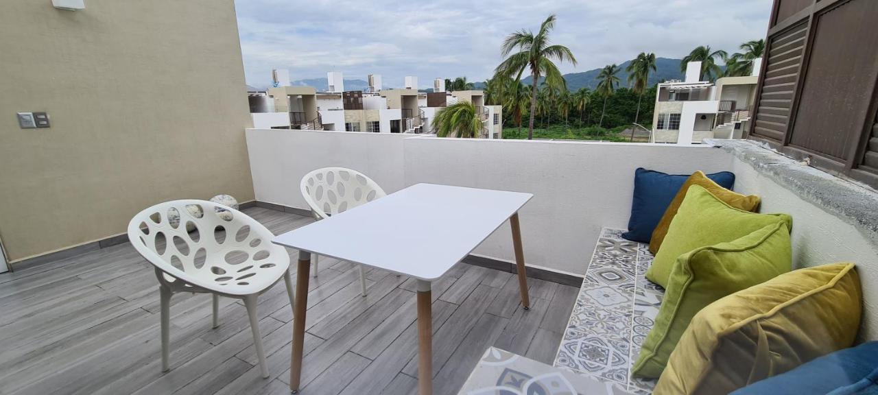 만사니요 Moderno Depa Con Terraza Y Vista Extraordinaria 아파트 외부 사진