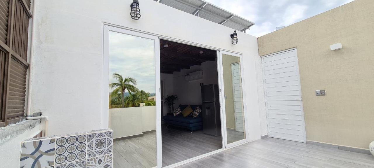 만사니요 Moderno Depa Con Terraza Y Vista Extraordinaria 아파트 외부 사진
