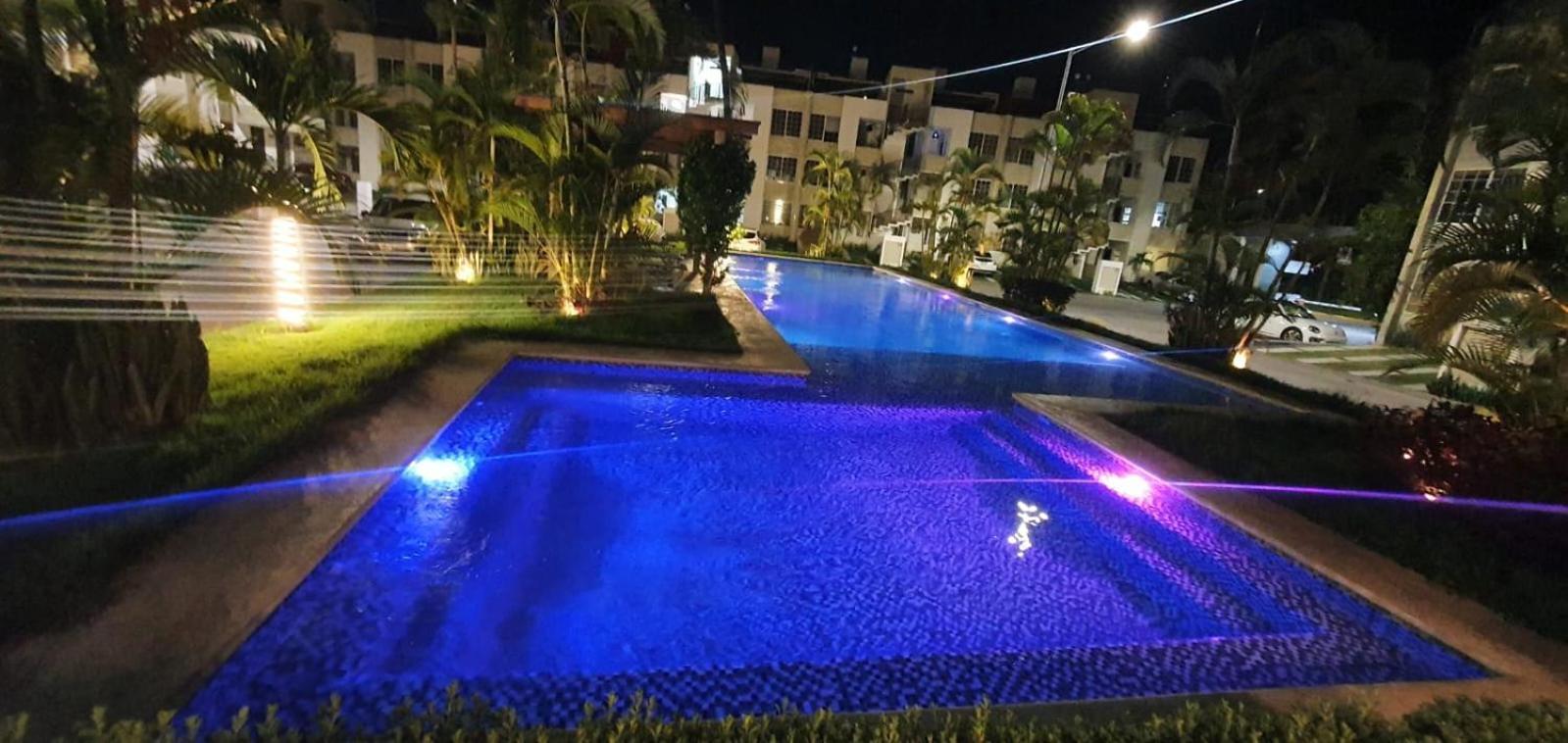 만사니요 Moderno Depa Con Terraza Y Vista Extraordinaria 아파트 외부 사진